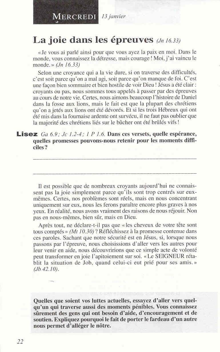 Lecon De L Ecole Du Sabbat Pour Cette Semaine